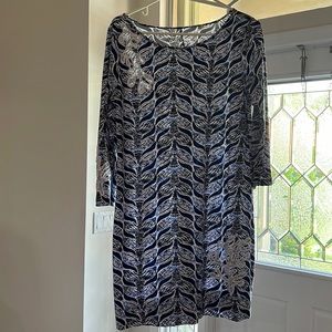 Lilly Pulitzer 3/4 sleeves dress